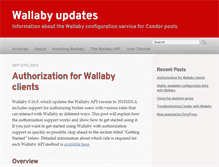 Tablet Screenshot of getwallaby.com